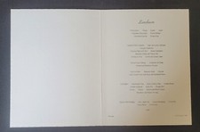 1968 T.M.V City of York, Ellerman Lines, Menu - Thursday 3rd October 1968