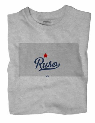 Ruso North Dakota ND NDak T-Shirt MAP