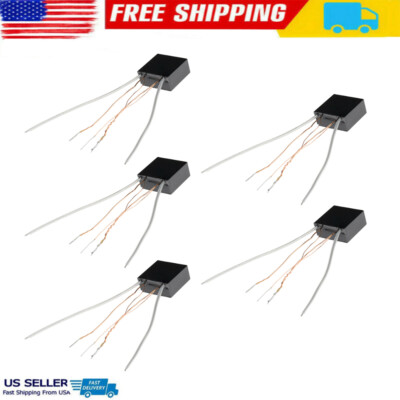 5PCS 15KV Arc Ignition High Voltage Inverter Booster Coil Transformer Module US