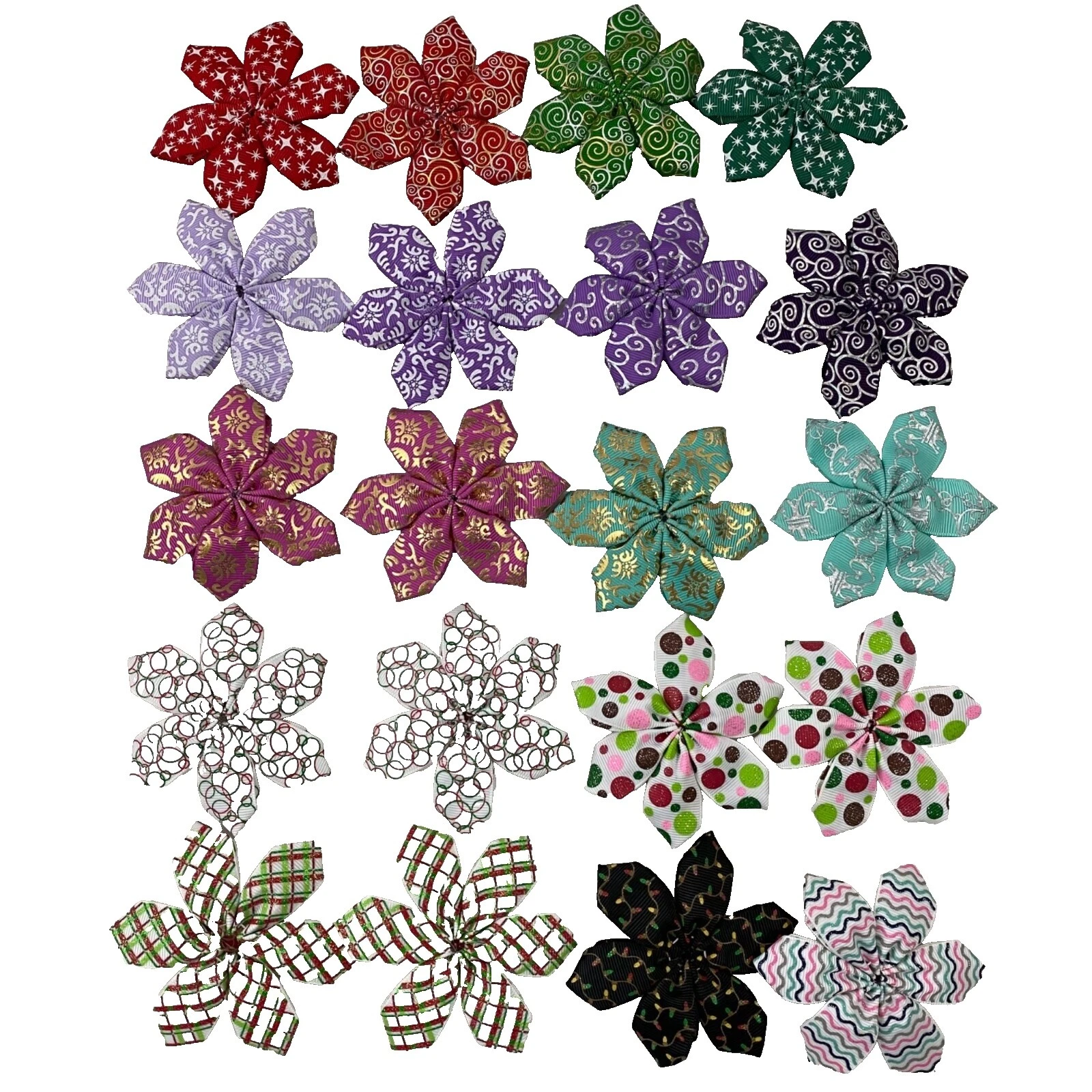 Flor Multicolor volantes/froufrou Ribetes para Costura