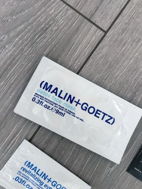 MALIN + GOETZ & MATIS SAMPLES CAVIAR EYES, EYE GEL, DETOX FACE MASK, CONDITIONER - Image 2 of 4