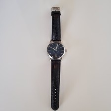 Pre-Owned Chopard L.U.C. Twin 18kt White Gold Black Dial Men's Watch 161880-1001