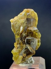 lovely Natural Green epidote crystal from Skardo Pakistan_61.75 cts