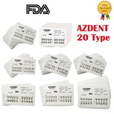 AZDENT Dental Ortho Brackets Braces Metal Mini/Standard Roth/MBT.022 Hooks 345