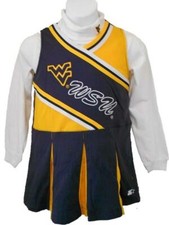 NEW Dress Up Dance Costume Halloween Cheerleader Dress Girls Size 2T-3T-4T-4-5-6