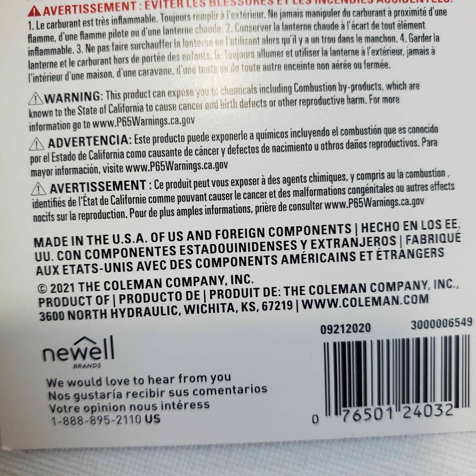 Coleman String Tie #21 Mantles Propane Gas Lantern Single Pack 4 3000006549
