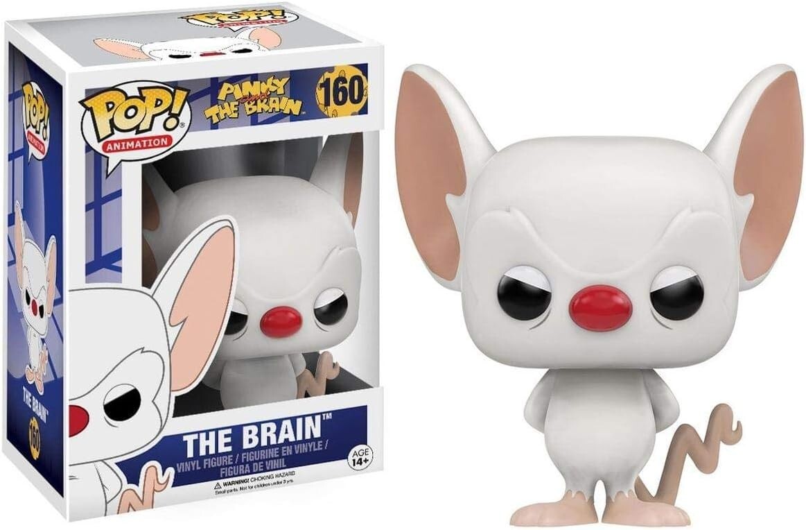 Pop! Animation Pinky & The Brain: The Brain #160 Vinyl