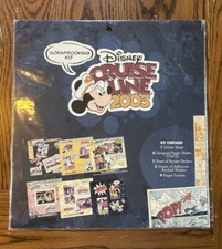 Disney Cruise Line 2005 12 x 12 Scrapbooking Kit Papers Frames Stickers Memories