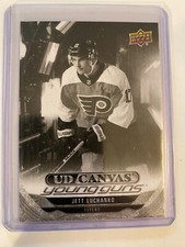 2024-25 UD Series 2 young UD canvas Black & White Jett Luchanko Philadelphia