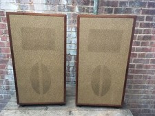 Vintage Emi Research Floor Standing Speakers 92390AL Elliptical Alnico RS Repaue