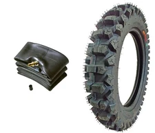 WIG Racing 110/100-18 Dirt Bike Tire and Tube Combo 