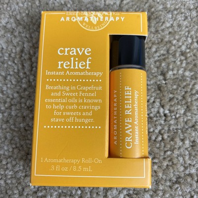 BBW Aromatherapy CRAVE RELIEF Roll On Help Curb Sweet Cravings Stave Off Hunger