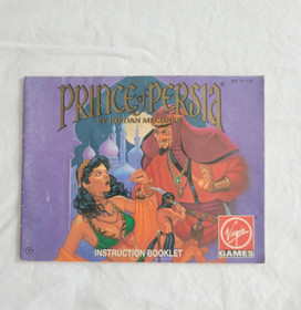 Prince of Persia With Manual Nintendo NES Authentic Tested And Working