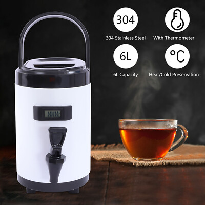 6L/ 1.6Gal Kitchen & Home Beverage Dispenser Catering Drinks  Beverage Dispenser