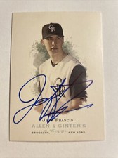 2006 Allen and Ginter Baseball Jeff Francis Autographed Card #161 CB075