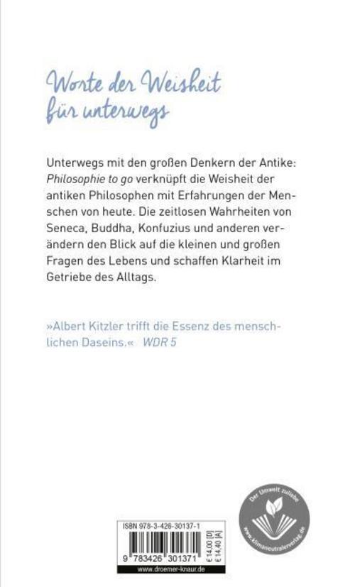 Thumbnail - Philosophie To Go Albert Kitzler