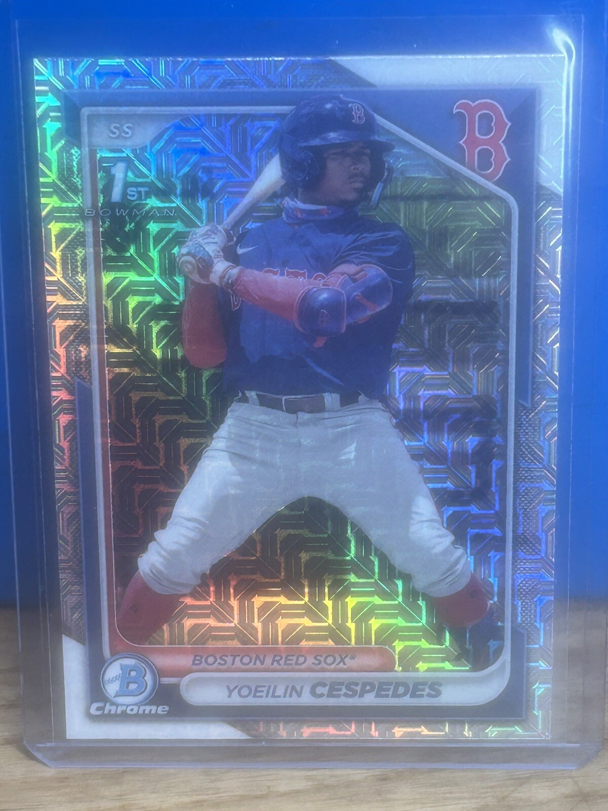 2024 Bowman - Chrome Prospects  Mojo Refractor #BCP-139 Yoeilin Cespedes (RC)
