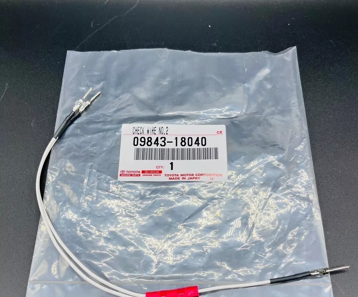 TOYOTA Check Wire No. 2 09843-18040 OEM Japan JDM Genuine New | eBay