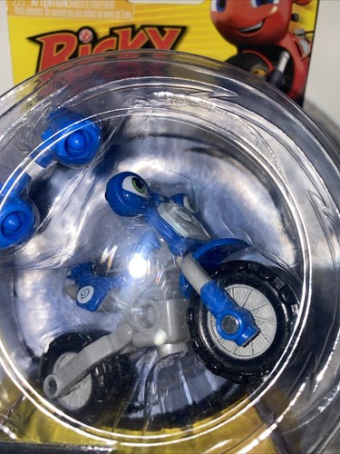 Ricky Zoom - Loop the Dirt Bike Action Figure with Stand New, Sealed! - Imagen 3 de 5
