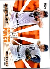 2023 Topps #12P-17 Justin Verlander / Max Scherzer One-Two Punch bx4a