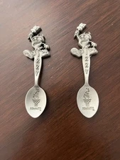 Atlanta Olympics 1996 Genuine Pewter Spoon Izzy