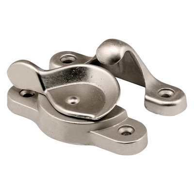 Prime-Line 1-7/8-in Cam Action Silver Die-cast Sliding Window Sash Lock