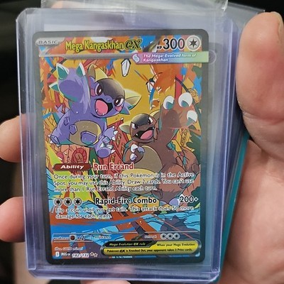 Pokemon Co. Mega Kangaskhan EX 182/132 Evolutions Secret Rare Full Art Holo EN