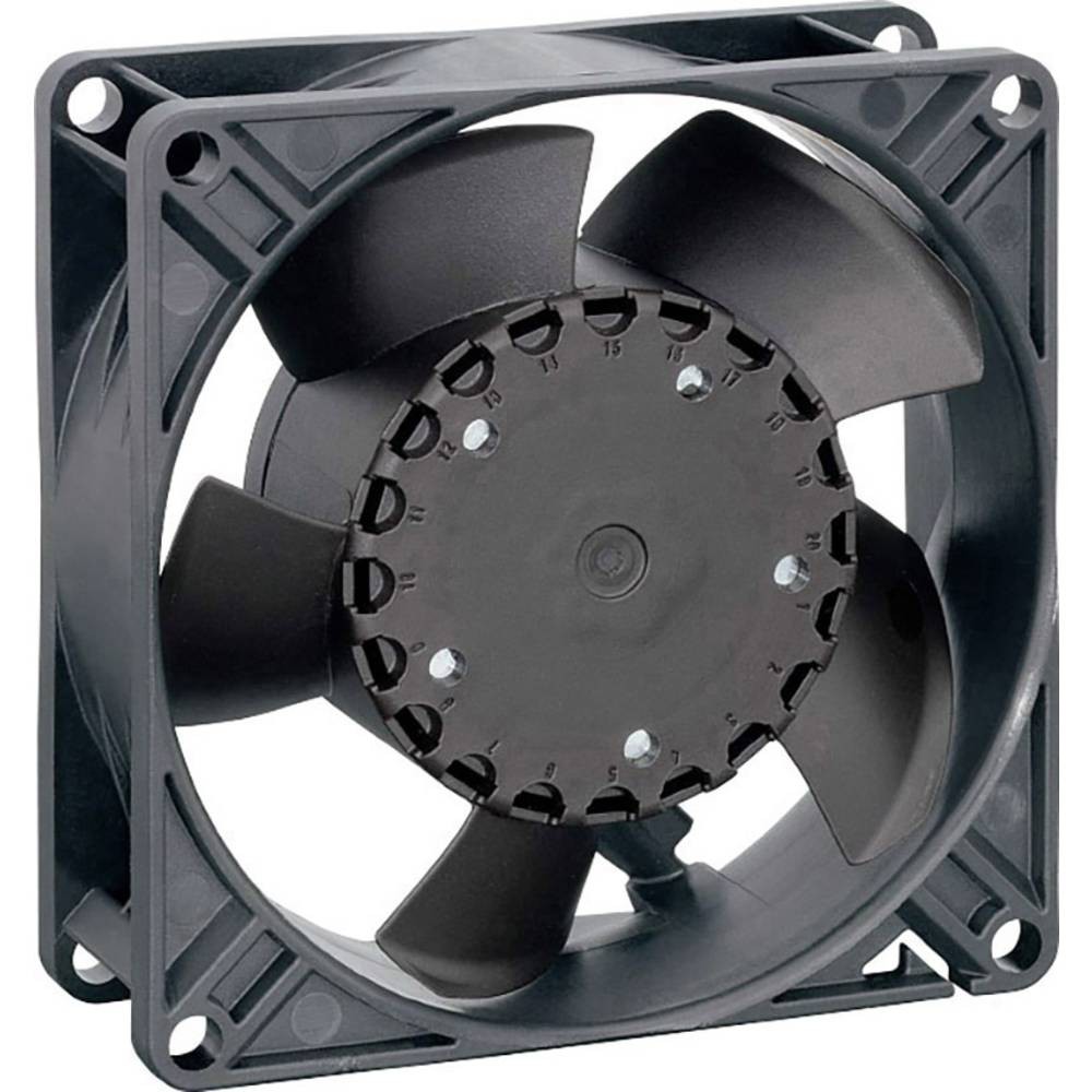 Ventilateur axial EBM Papst 3312 NNR 12V DC 80 m³/h ultra compact 92x92x32 mm