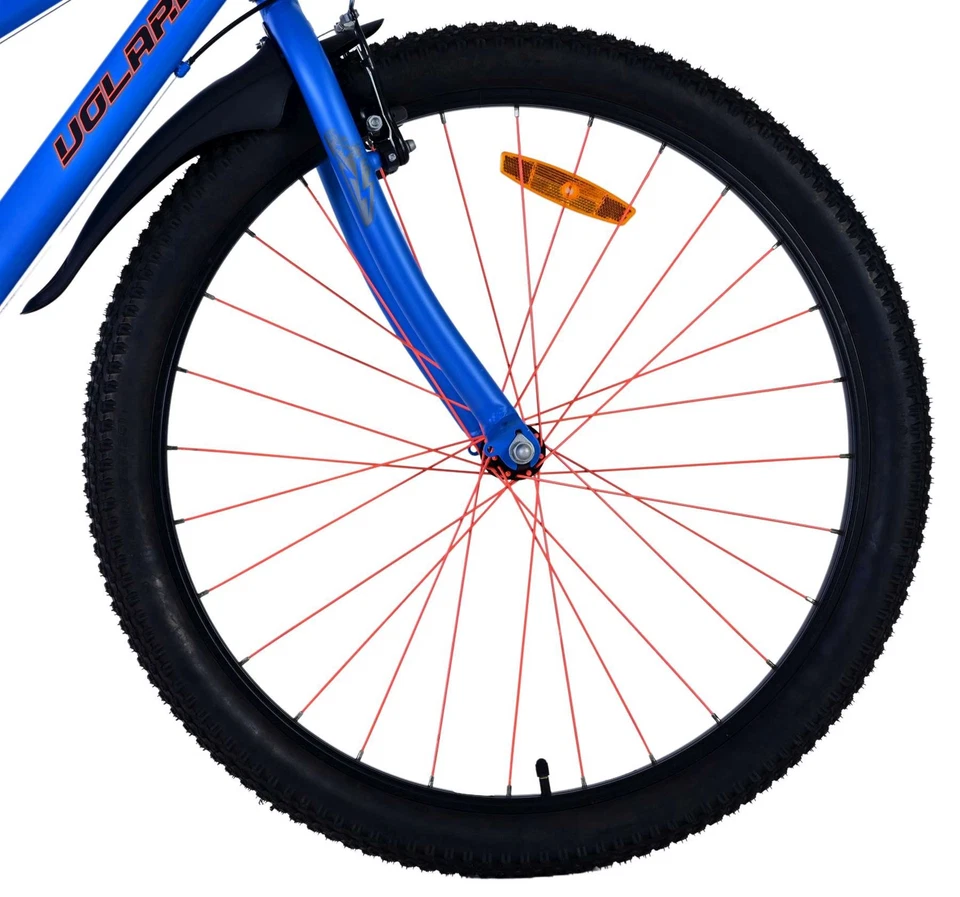 Volare Rocky Kinderfahrrad - 26 Zoll - Blau - 7 Gänge für Abenteuer und Sicherhe - Bild 3 von 4