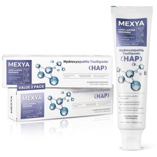 MEXYA Nano Hydroxyapatite Toothpaste for Adults and 3.5 Ounce Pack of 2 