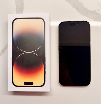 Apple iPhone 14 Pro A2650 256GB Good Condition | Gold | Unlocked - WITH BOX!
