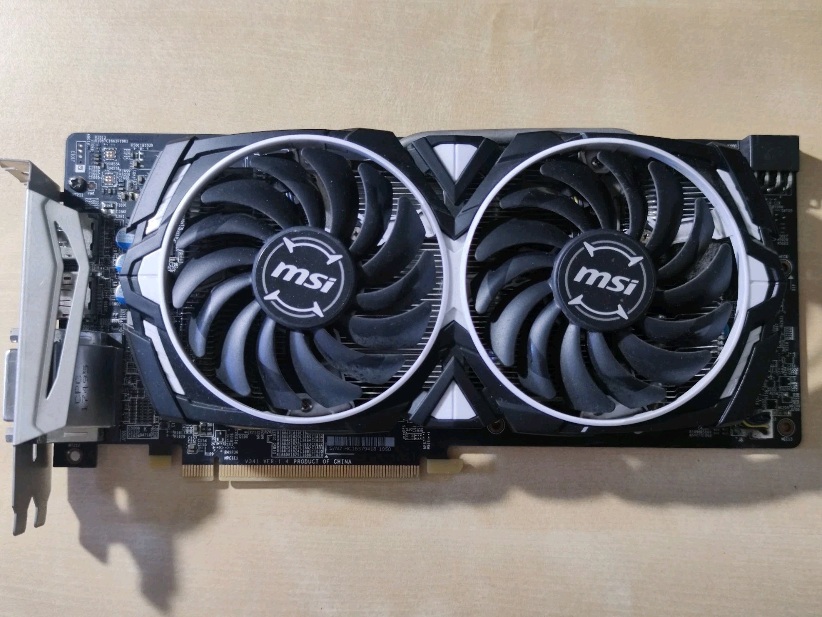 RADEON MSI RX 580 8GB ARMOR OC AMD GPU SCHEDA VIDEO GRAFICA CONSEGNA 24/48H