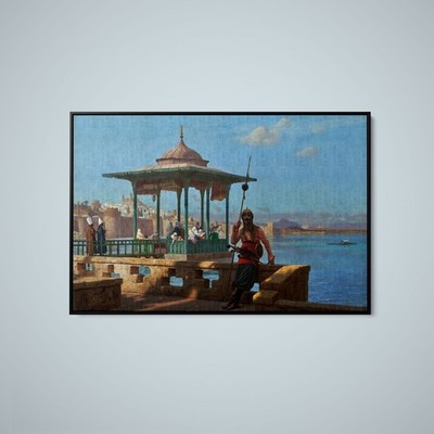 Jean-Leon Gerome - The Harem in the Kiosk - Art Print on Paper or Canvas