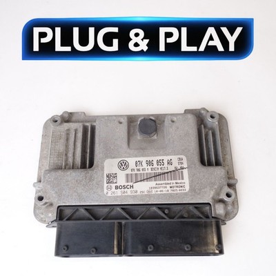 07K906055AG Volkswagen Jetta Golf SportWagen 2010 2.5L Engine Computer Plug N Go