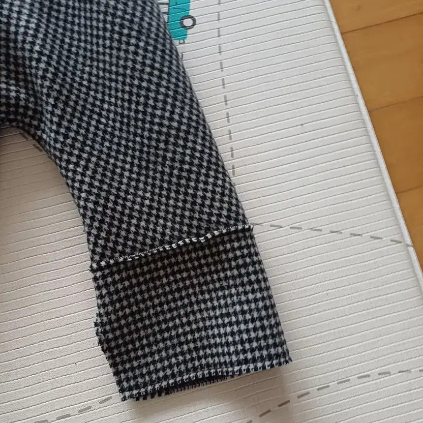 Checked Pattern Wool Coat Winter Outerwear for Wo… - image 6