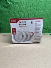 Kidde Detect 3-Pack 10-Year Never Change Battery Operated Smoke Alarm 20SD10 