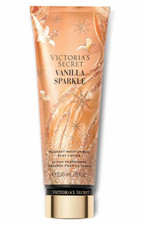 VICTORIA S SECRET VANILLA SPARKLE FRAGRANCE BODY LOTION CREAM 8 oz New