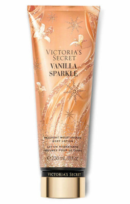 VICTORIA S SECRET VANILLA SPARKLE FRAGRANCE BODY LOTION CREAM 8 oz New