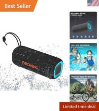 Long-Lasting Waterproof Bluetooth Speaker - Perfect for Parties, Beach Travel