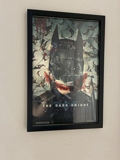 Framed Promotional Movie Poster for The Dark Knight (2008)