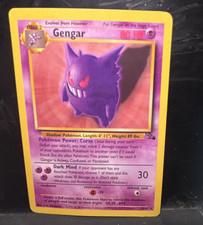 Wizards of the Coast Pok mon TCG Gengar Fossil 20/62 Holo Rare Unlimited 1999