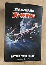 Star Wars X Wing Miniatures Game: Battle Over Endor Scenario Pack - New