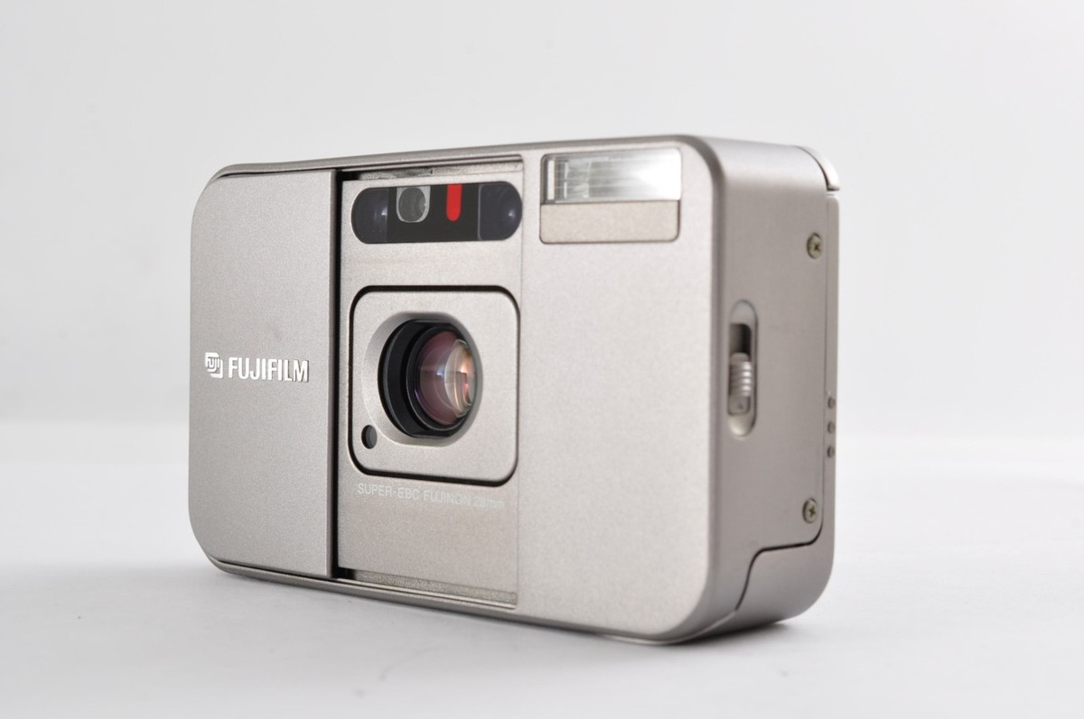 FUJIFILM フジフイルム CARDIA mini TIARA Fujifilm Cardia mini Tiara Zoom Point & Shoot w/Box [Near