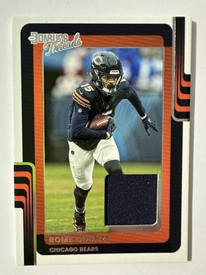 2025 Panini Donruss - Donruss Threads Rome Odunze #DTH-ROE (MEM)