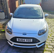 Ford Focus St3 , 64 Plate , Frozen White, cat n