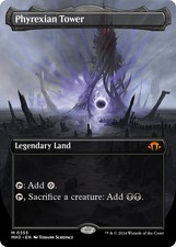 Phyrexian Tower (Borderless) [Modern Horizons 3] Magic MTG