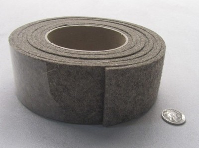 F3 Felt 1/8'' Thick x 2.00'' Wide x 10 Foot Roll