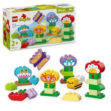 LEGO DUPLO Giardino e Fiori Creativi - Giochi Montessori per Bambine e Bambini d