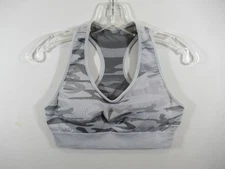 RBX Camo Racerback Sports Bra Large Wireless Pullover Removable Pads