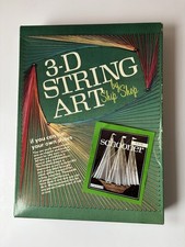 Vintage 3-D String Art Kit Schooner SAILING SHIP By Ship Shop 9010 Unassembled